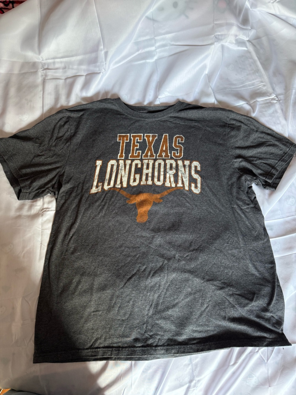Texas Longhorns Charcoal Graphic Tee